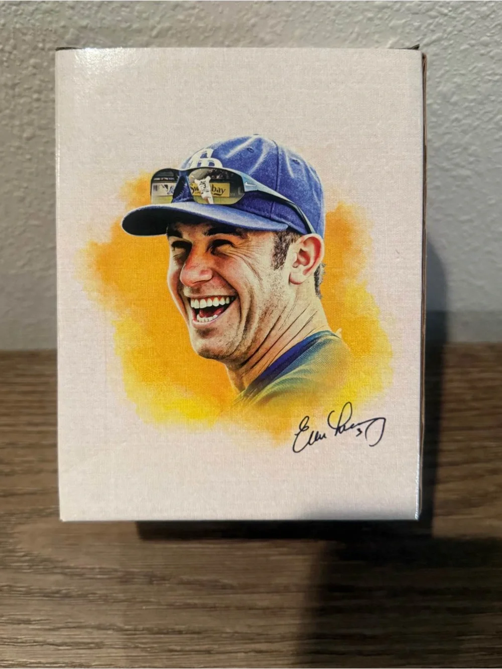 Evan Longoria Bobblecard Limited Giveaway Tampa Bay Rays 07/12